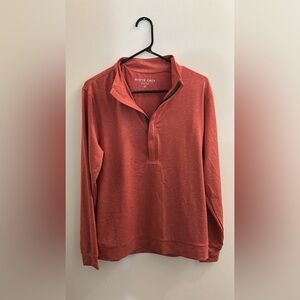 Matte Grey Men's Rust Long Sleeve Shirt